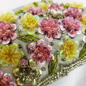 Valerie Steven's Flower Beaded Clutch